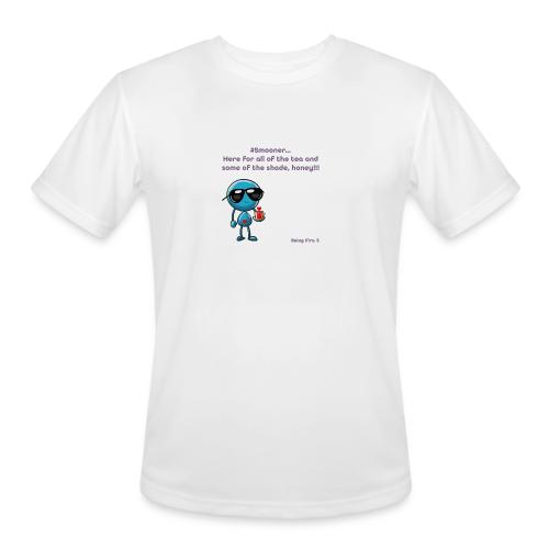 Smoon City 11_Here for the tea - Men's Moisture Wicking Performance T-Shirt