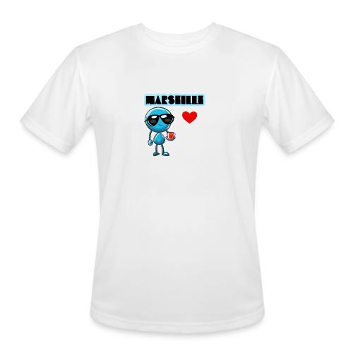 Smoon City_Marseille - Men's Moisture Wicking Performance T-Shirt