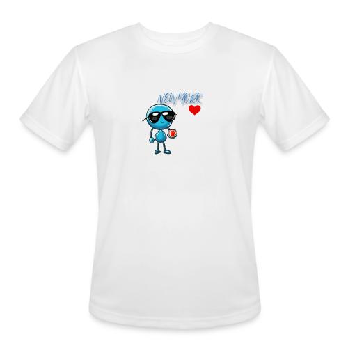 Smoon City_New York - Men's Moisture Wicking Performance T-Shirt