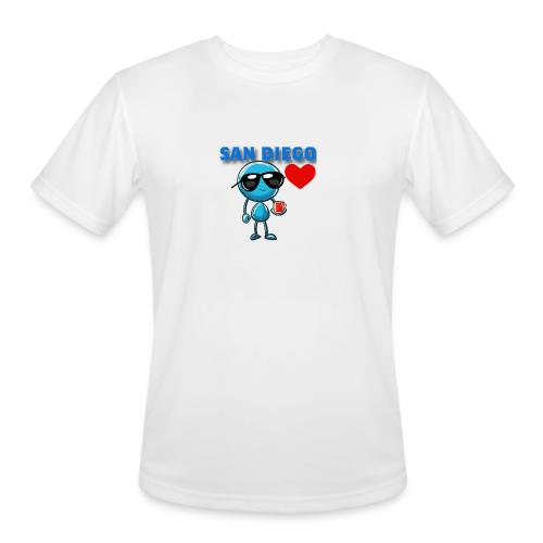 Smoon City_San Diego - Men's Moisture Wicking Performance T-Shirt