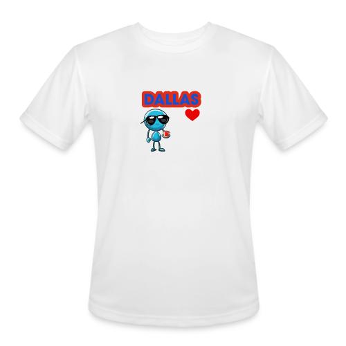 Smoon City_Dallas - Men's Moisture Wicking Performance T-Shirt