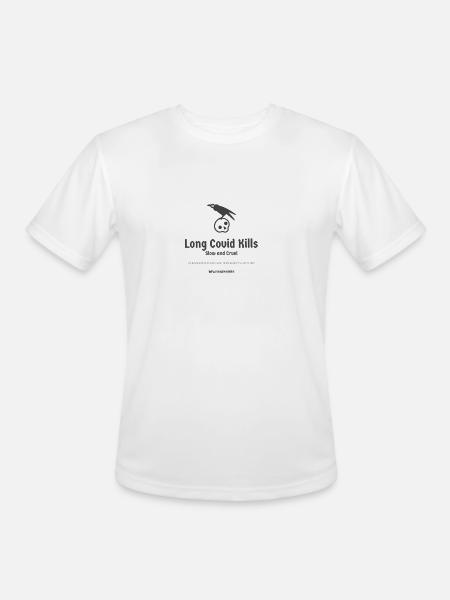 Long Crowvid kills - Men's Moisture Wicking Performance T-Shirt - white