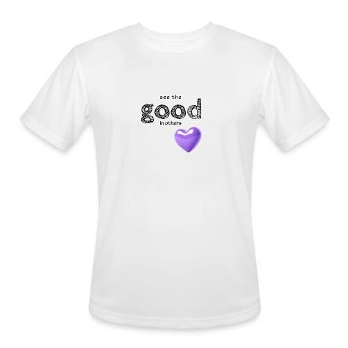 Smoon City_See the Good in Others - Men's Moisture Wicking Performance T-Shirt