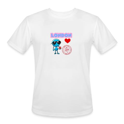 Smoon City_London - Men's Moisture Wicking Performance T-Shirt