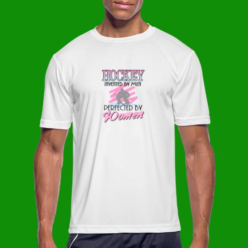Perfected by Women - Men's Moisture Wicking Performance T-Shirt