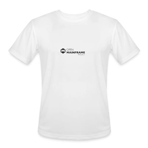 Open Mainframe Project - Black Logo - Men's Moisture Wicking Performance T-Shirt