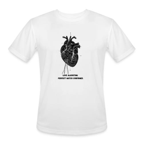 Love Algorithm T-Shirt - Men's Moisture Wicking Performance T-Shirt