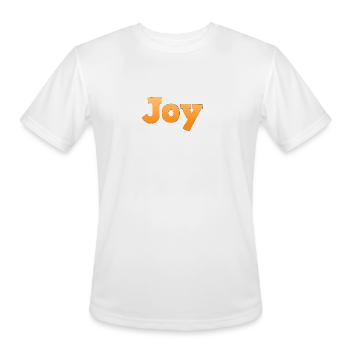 Joy - 2 - Men's Moisture Wicking Performance T-Shirt - white - Front - Jackson (183cm)