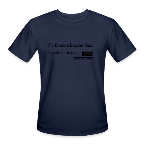 Double Decker Bus - Men's Moisture Wicking Performance T-Shirt