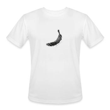 Banana Pix VIP Club - Men's Moisture Wicking Performance T-Shirt - white - Front - Jackson (183cm)