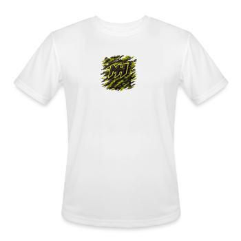 MH Digit Camo - Men's Moisture Wicking Performance T-Shirt - white - Front - Jackson (183cm)