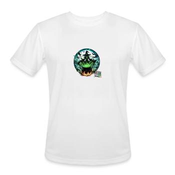 Witch's Potion in the Moonlight - Men's Moisture Wicking Performance T-Shirt - white - Front - Jackson (183cm)