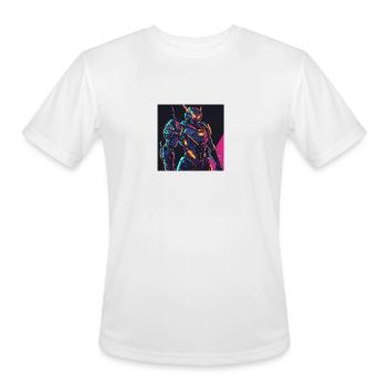 Radiant Nova Mech - Men's Moisture Wicking Performance T-Shirt - white - Front - Jackson (183cm)