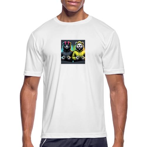 Gamer Bears - Men's Moisture Wicking Performance T-Shirt