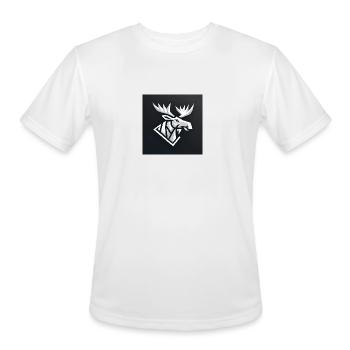 SPC original head - Men's Moisture Wicking Performance T-Shirt - white - Front - Jackson (183cm)