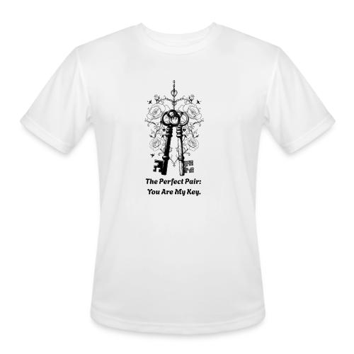 Valentine love keys - Men's Moisture Wicking Performance T-Shirt