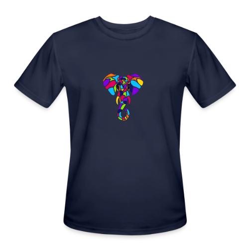 Art Deco elephant - Men's Moisture Wicking Performance T-Shirt