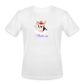 Fashion - Men's Moisture Wicking Performance T-Shirt - white - Front - Jackson (183cm)