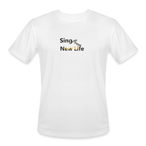 Sing in Brown - Men's Moisture Wicking Performance T-Shirt