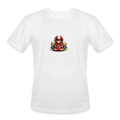 Carcadelogoracerfront - Men's Moisture Wicking Performance T-Shirt
