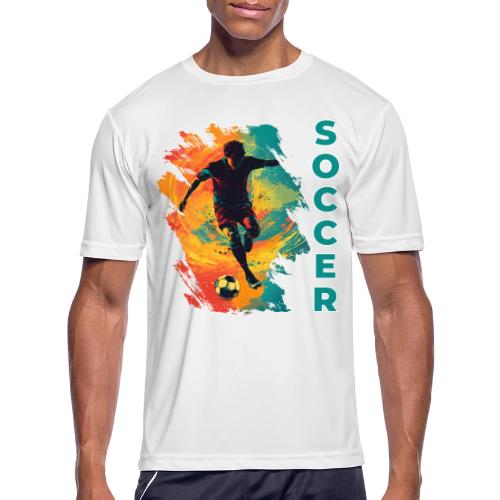 Soccer Hero Mode - Men's Moisture Wicking Performance T-Shirt