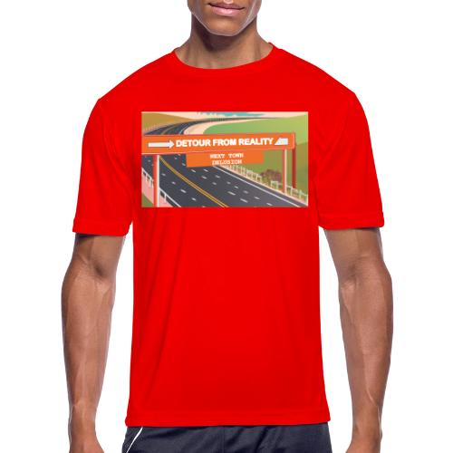 Detour from Reality - Men's Moisture Wicking Performance T-Shirt