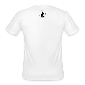 Moonlight Bonchan - Men's Moisture Wicking Performance T-Shirt - white - Back - Jackson (183cm)