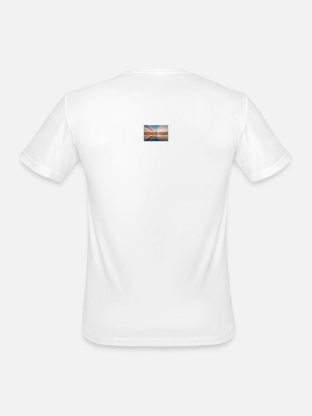 comfy merchant - Men's Moisture Wicking Performance T-Shirt - white