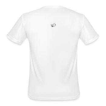 Love Yourself Anime Mono - Men's Moisture Wicking Performance T-Shirt - white - Back - Jackson (183cm)