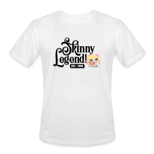 Skinny Legend_onwhite - Men's Moisture Wicking Performance T-Shirt