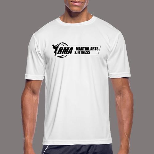 RMA-full-logo-Front-1clr- - Men's Moisture Wicking Performance T-Shirt