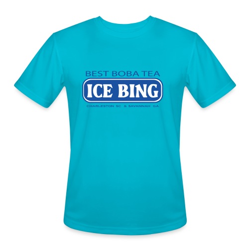 ICE BING LOGO 2 - Men's Moisture Wicking Performance T-Shirt