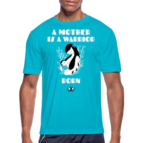 Warrior Mother - Men's Moisture Wicking Performance T-Shirt