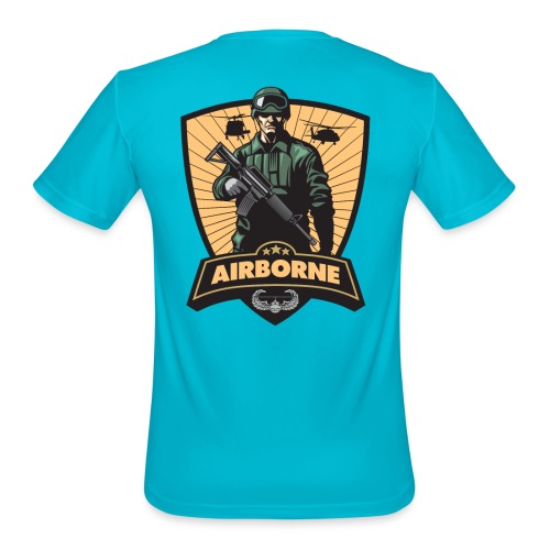 Air Assault Trooper - Men's Moisture Wicking Performance T-Shirt