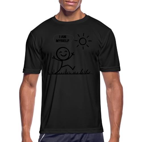 I Am Myself - Men's Moisture Wicking Performance T-Shirt