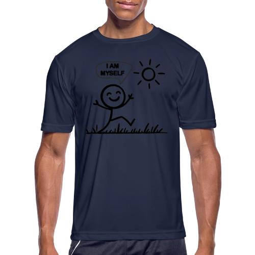 I Am Myself - Men's Moisture Wicking Performance T-Shirt