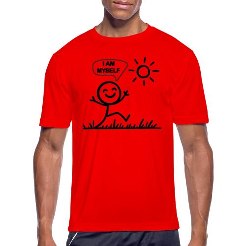 I Am Myself - Men's Moisture Wicking Performance T-Shirt