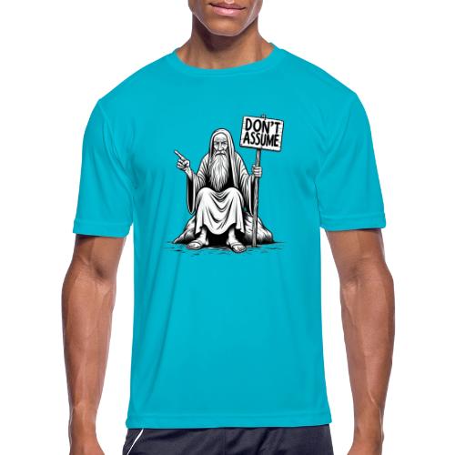 Don't Assume - Men's Moisture Wicking Performance T-Shirt