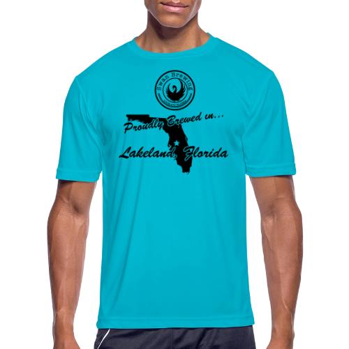 Proudly Brewed - Men's Moisture Wicking Performance T-Shirt