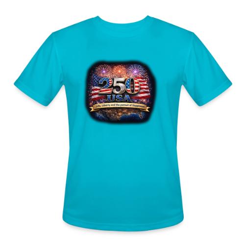 USA 250th Celebration - Men's Moisture Wicking Performance T-Shirt