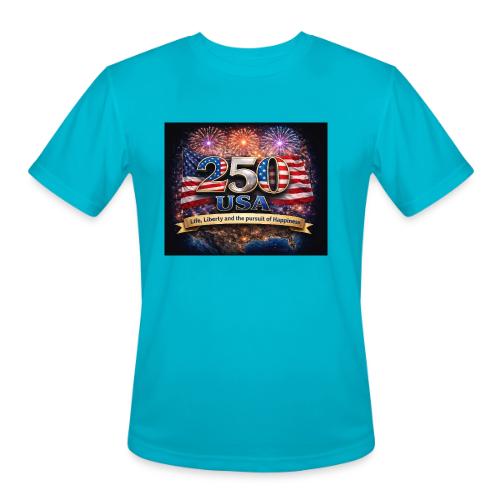 USA 250th Celebration - Men's Moisture Wicking Performance T-Shirt