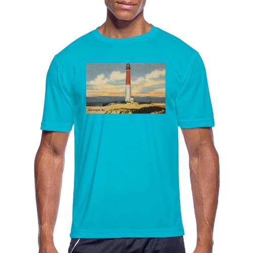 Barnegat Lighthouse NJ - Men's Moisture Wicking Performance T-Shirt
