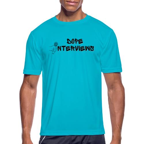 Dope Interviews alternate logo - Men's Moisture Wicking Performance T-Shirt