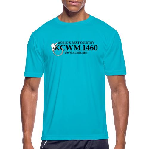 KCWM Logo - Men's Moisture Wicking Performance T-Shirt