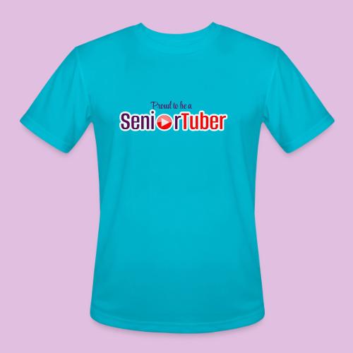 Proud to be a Senior Tuber - Men's Moisture Wicking Performance T-Shirt