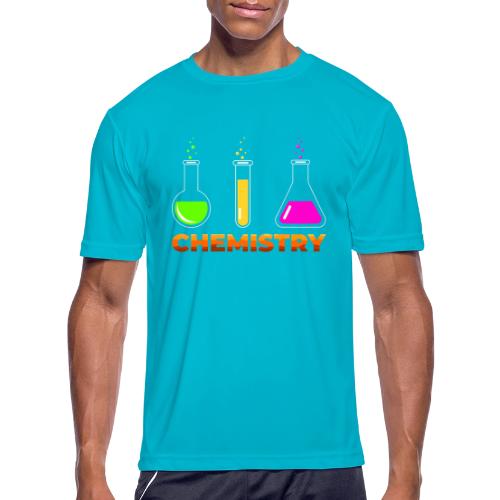 Chemistry: Elements in Motion - Men's Moisture Wicking Performance T-Shirt