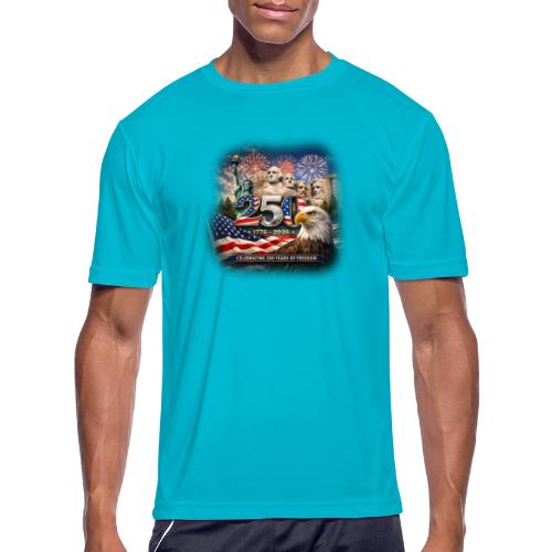 1776-2026 | Celebrating 250 Years of Freedom - Men's Moisture Wicking Performance T-Shirt