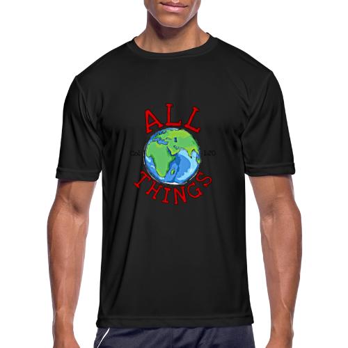 All Things Globe - Men's Moisture Wicking Performance T-Shirt