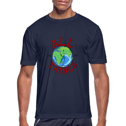 All Things Globe - Men's Moisture Wicking Performance T-Shirt