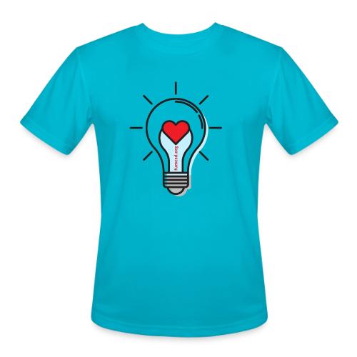 FUMCSD Heart Light Bulb - Men's Moisture Wicking Performance T-Shirt